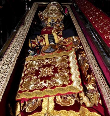 ΄Αγιος Γεώργιος ο Νεαπολίτης - σκήνωμα, 3 Νοεμβρίου